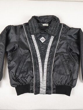 Vintage Mustang Buoyant Snowmobile Wear Jacket Men's XL Floater Skidoo Racing